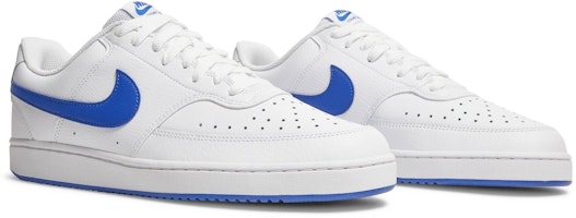 Nike Court Vision Low 防滑輕便 低筒 板鞋 男款 白藍 Cheap Nike Court Vision Low 防滑輕便 低筒 板鞋 男款 白藍