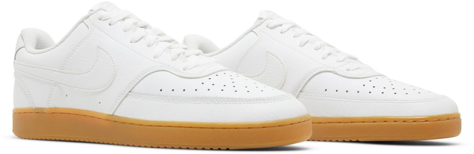 Nike Court Vision 低筒 防滑耐磨 板鞋 男款 白生膠 Cheap Nike Court Vision 低筒 防滑耐磨 板鞋 男款 白生膠