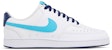 Nike Court Vision Low 'Putih Biru Turquoise' DM1187-100