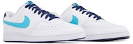 Cheap Nike Court Vision Low 'Putih Biru Turquoise' DM1187-100