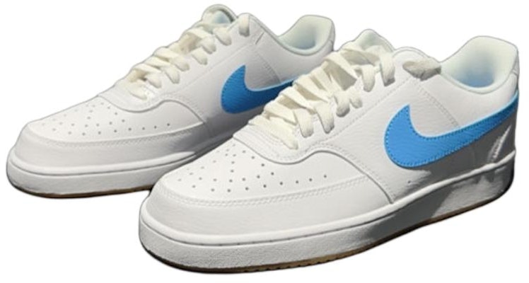 Nike Court Vision Low 'White University Blue' HJ9105-100 Lookbook Nike Court Vision Low 'White University Blue' HJ9105-100