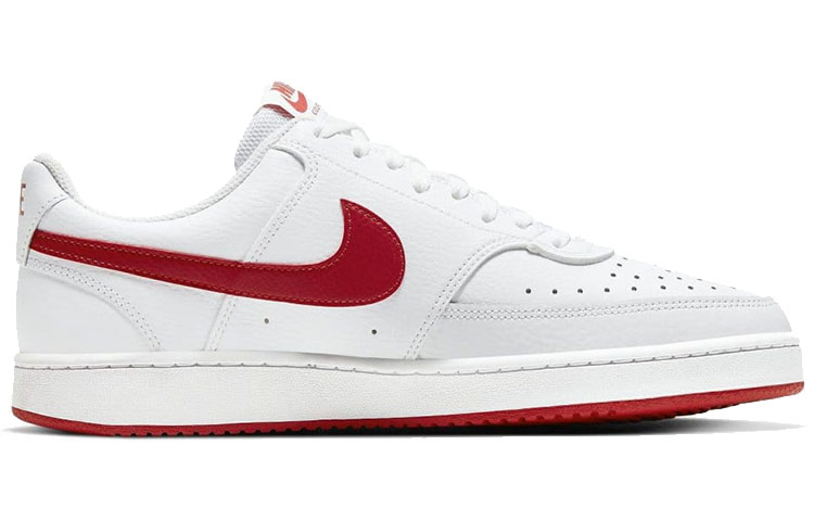 Lookbook Nike Court Vision Low 防滑耐磨 低筒 板鞋 男款 白紅