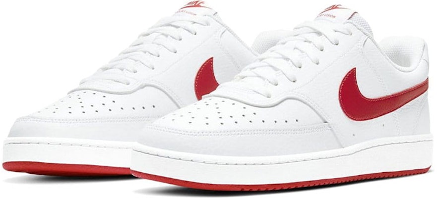 Nike Court Vision Low 'White University Red' CD5463-102 Lookbook Nike Court Vision Low 'White University Red' CD5463-102