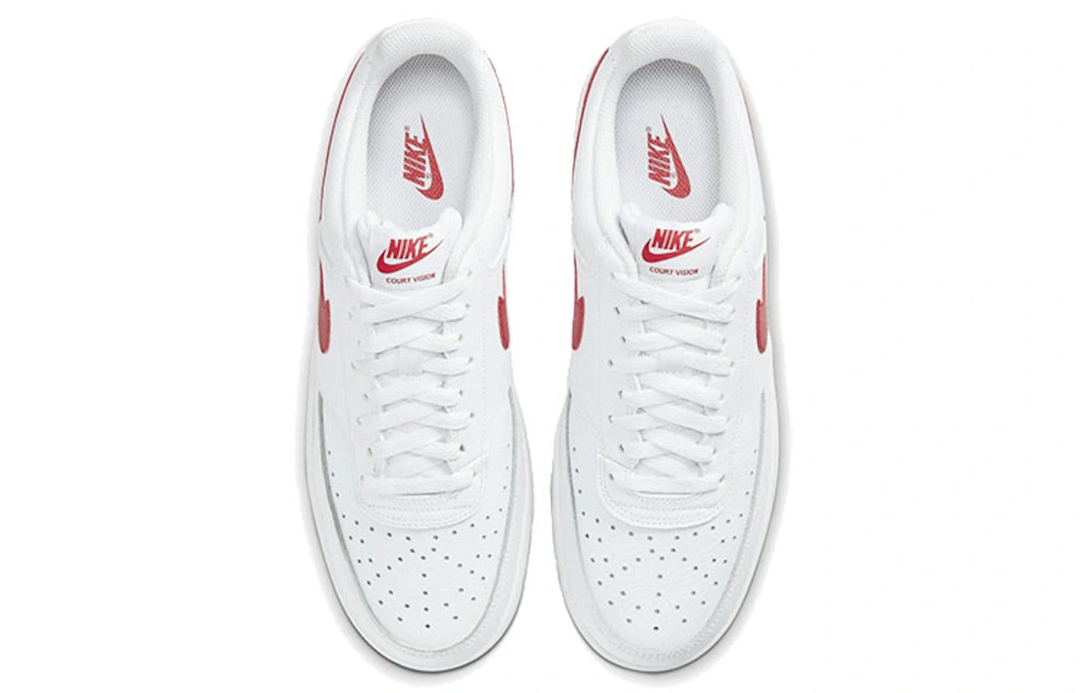 Nike Court Vision Low 'White University Red'