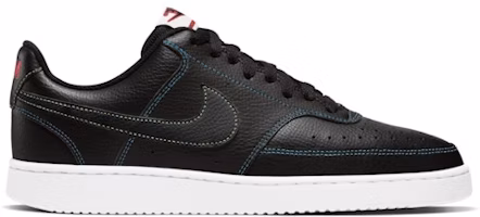 Nike Court Vision Low Black Multicolor 'Overlay Stitch' CD5463-006 Nike Court Vision Low Black Multicolor 'Overlay Stitch' CD5463-006