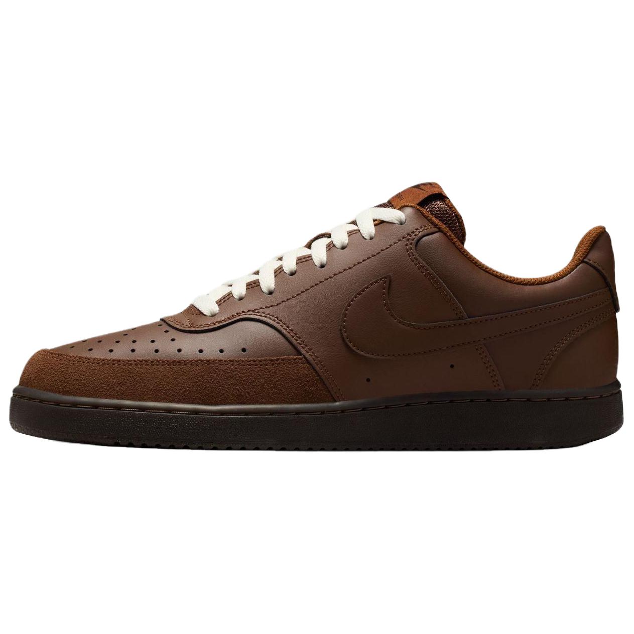 Nike Court Vision Low Brown Casual Low-Top Sneakers IO8749-299