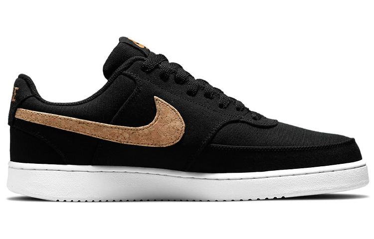 Nike Court Vision Low Canvas 'Black Cork' 圖 2