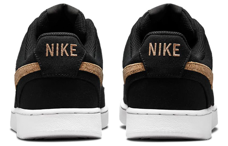 Nike Court Vision Low Canvas 'Black Cork' 圖 5