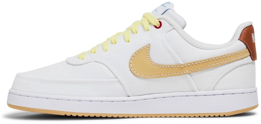 나이키 코트 비전 로우 캔버스 '화이트 세서미' DV0736-100 Lookbook 나이키 코트 비전 로우 캔버스 '화이트 세서미' DV0736-100