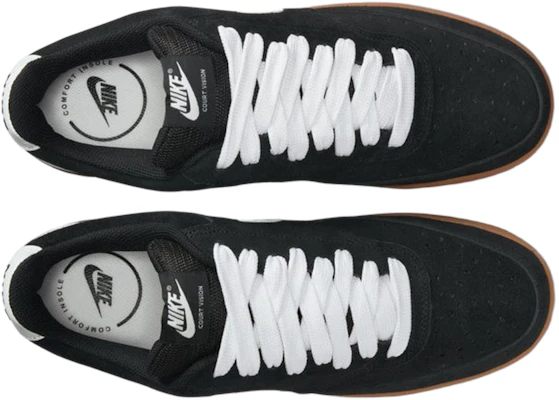 耐克 Court Vision Low FL 黑白胶底低帮鞋 IO7727-001 Order 耐克 Court Vision Low FL 黑白胶底低帮鞋 IO7727-001