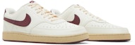Cheap Nike Court Vision Low Next Nature 'Sail Dark Beetroot' Lelaki/Wanita FB8942-133