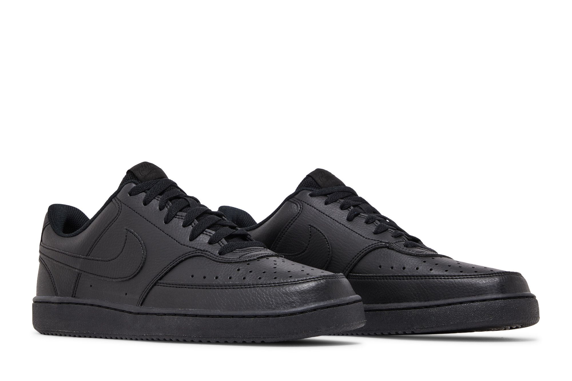 Cheap Nike Court Vision Low Next Nature 'Triple Black' DH2987-002