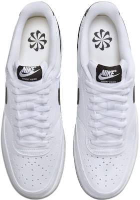 Nike Court Vision Low Next Nature 'Putih Hitam' DH2987-107 Lookbook Nike Court Vision Low Next Nature 'Putih Hitam' DH2987-107