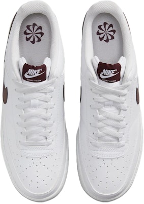 Nike Court Vision Low Next Nature 'White Burgundy Crush' DH2987-113 Lookbook Nike Court Vision Low Next Nature 'White Burgundy Crush' DH2987-113