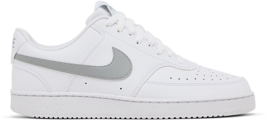 Nike Court Vision 1 減震耐磨 低筒 板鞋 男款 白灰 Buy Nike Court Vision 1 減震耐磨 低筒 板鞋 男款 白灰