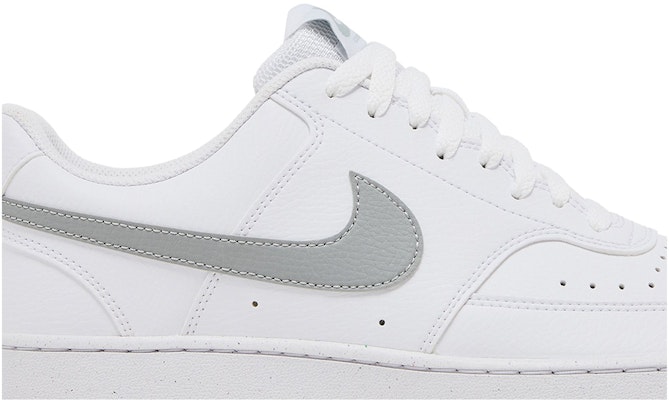 Nike Court Vision 1 減震耐磨 低筒 板鞋 男款 白灰 Order Nike Court Vision 1 減震耐磨 低筒 板鞋 男款 白灰
