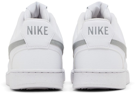 Nike Court Vision 1 減震耐磨 低筒 板鞋 男款 白灰 Details for Nike Court Vision 1 減震耐磨 低筒 板鞋 男款 白灰