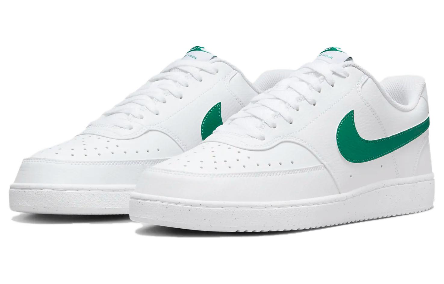 Lookbook Nike Court Vision Low Next Nature 'White Malachite' Putih Malakit DH2987-111