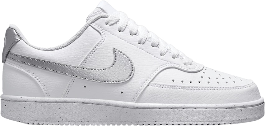 (Women) Nike Court Vision Low Next Nature 'White Metallic Silver