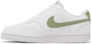 Lookbook Nike Court Vision Low Next Nature 'Blanco Verde Aceite' FD0781-100