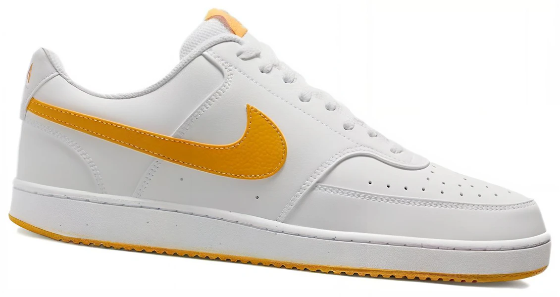 Nike Court Vision Low Next Nature 'White University Gold' HF1744-100 Lookbook Nike Court Vision Low Next Nature 'White University Gold' HF1744-100
