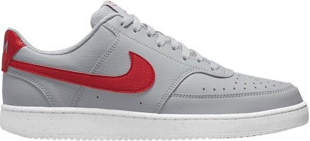 Nike Court Vision Low Next Nature 'Wolf Grey University Red' DH2987-004 Nike Court Vision Low Next Nature 'Wolf Grey University Red' DH2987-004