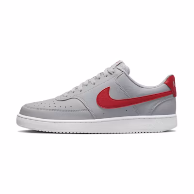 Nike Court Vision Low Next Nature 'Wolf Grey University Red'
