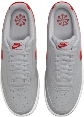 Nike Court Vision Low Next Nature 'Wolf Grey University Red' DH2987-004 Shop Nike Court Vision Low Next Nature 'Wolf Grey University Red' DH2987-004