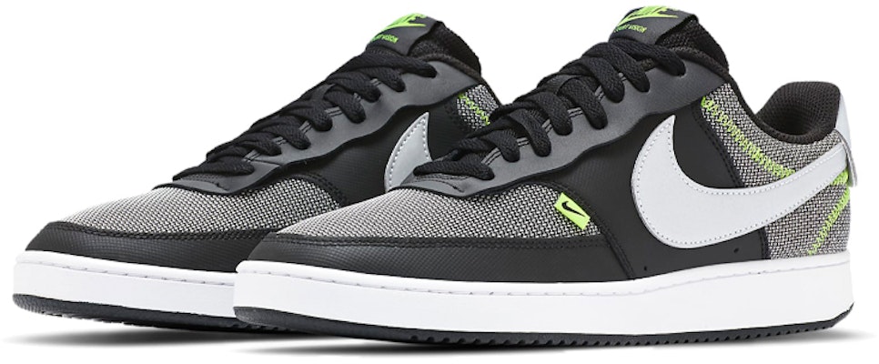 Nike Court Vision Low Premium 'Negro Gris Verde' CD5464-005 Lookbook Nike Court Vision Low Premium 'Negro Gris Verde' CD5464-005
