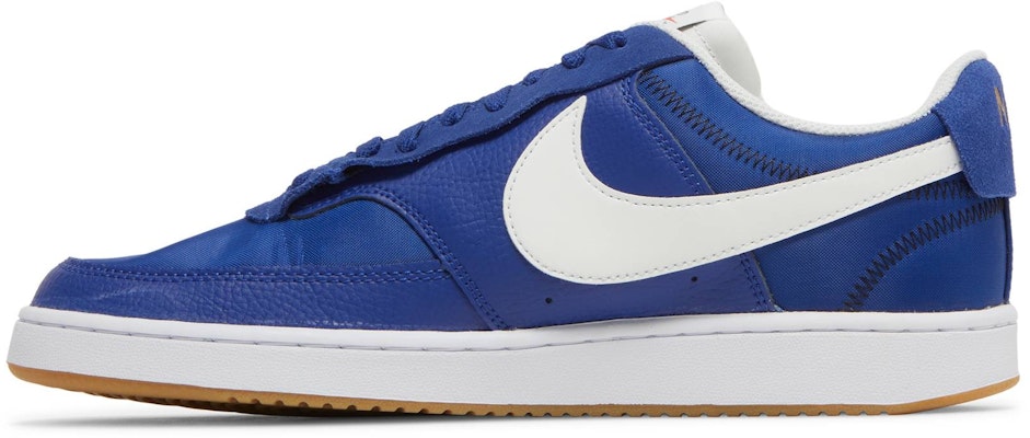 Nike Court Vision Low Premium 'First Use - Deep Royal Blue' Biru Diraja. DJ2001-400 Lookbook Nike Court Vision Low Premium 'First Use - Deep Royal Blue' Biru Diraja. DJ2001-400
