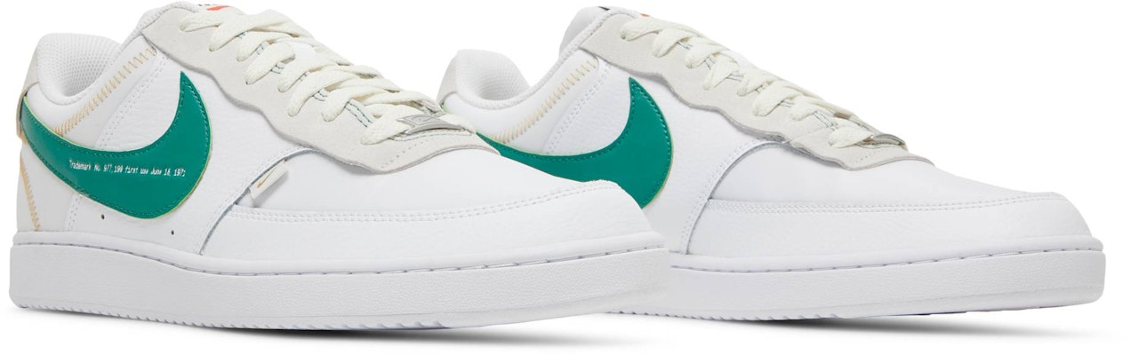 Nike Court Vision Low Premium 'First Use - Blanco y Verde Ruido' DJ2001-100 Cheap Nike Court Vision Low Premium 'First Use - Blanco y Verde Ruido' DJ2001-100