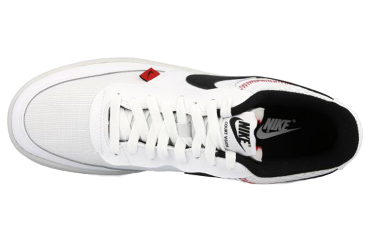 Shop 나이키 코트 비전 로우 프리미엄 '화이트 블랙' CD5464-100