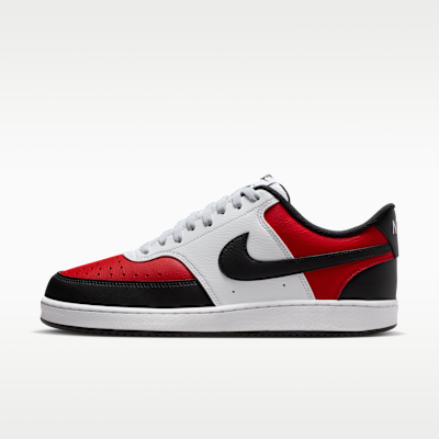 Nike Court Vision Low Sneakers University Red/White/Black IO9112-657