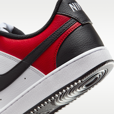 Cheap 耐克Court Vision Low鞋款 大学红/白/黑 配色 IO9112-657