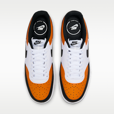 Shop Nike Court Vision Low Naranja/Blanco/Negro IR0812-899