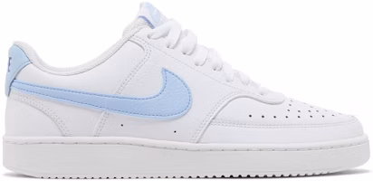 (Women) Nike Court Vision Low White Royal Tint Lilac CD5434-115 (Women) Nike Court Vision Low White Royal Tint Lilac CD5434-115