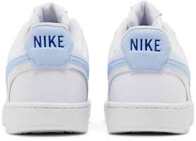 (W) Nike Court Vision Low Putih Royal Tint Lilac CD5434-115 Details for (W) Nike Court Vision Low Putih Royal Tint Lilac CD5434-115