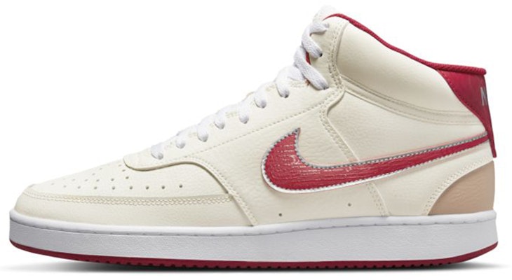 Nike Court Vision Mid-Top Sneakers White/Red DQ4977-161 Buy Nike Court Vision Mid-Top Sneakers White/Red DQ4977-161