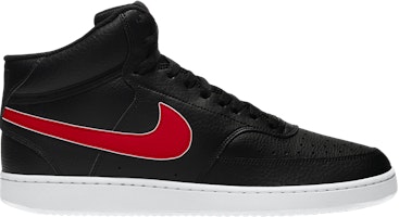 Nike Court Vision Mid 'Black University Red' CD5466-004 Nike Court Vision Mid 'Black University Red' CD5466-004