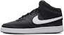 Nike Court Vision Mid 'Hitam Putih' CD5466-001