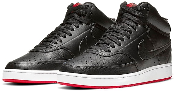 Nike Court Vision Mid 'Bred' Lelaki CD5466-005 Lookbook Nike Court Vision Mid 'Bred' Lelaki CD5466-005