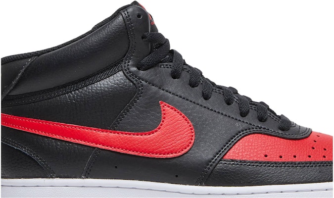 Nike Court Vision Mid 'Bred' Lelaki DM8682-001 Order Nike Court Vision Mid 'Bred' Lelaki DM8682-001