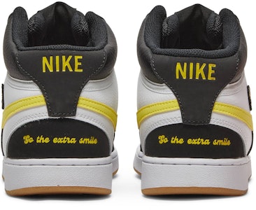 Nike Court Vision Mid 'Ve La Extra Milla con una Sonrisa' DO5871-001 Details for Nike Court Vision Mid 'Ve La Extra Milla con una Sonrisa' DO5871-001