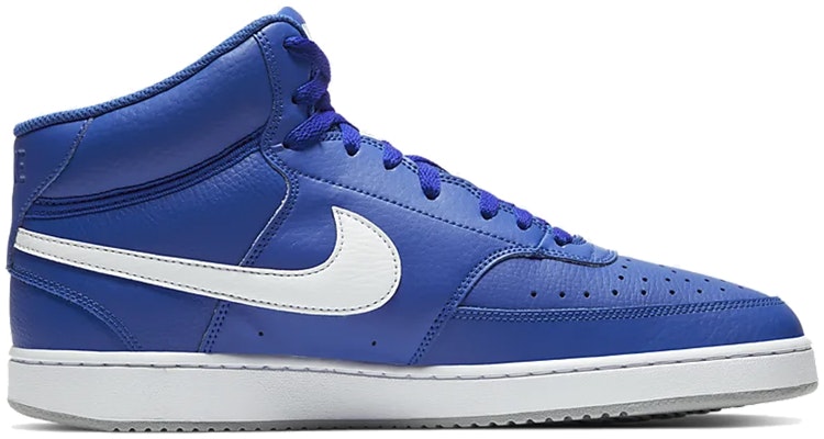 Nike Court Vision 1 Mid 簡約 中幫 板鞋 男女同款 藍白 Order Nike Court Vision 1 Mid 簡約 中幫 板鞋 男女同款 藍白
