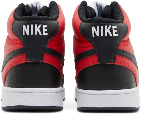 Nike Court Vision Mid 'Satin Red' - Merah Satin DM1186-600 Details for Nike Court Vision Mid 'Satin Red' - Merah Satin DM1186-600