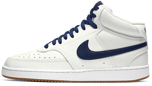 Nike Court Vision 1 Mid 防滑輕便 中筒 板鞋 男款 米白 Buy Nike Court Vision 1 Mid 防滑輕便 中筒 板鞋 男款 米白