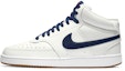 Buy Nike Court Vision Mid 'Summit White Blue Void' Putih Biru untuk Lelaki CD5466-104