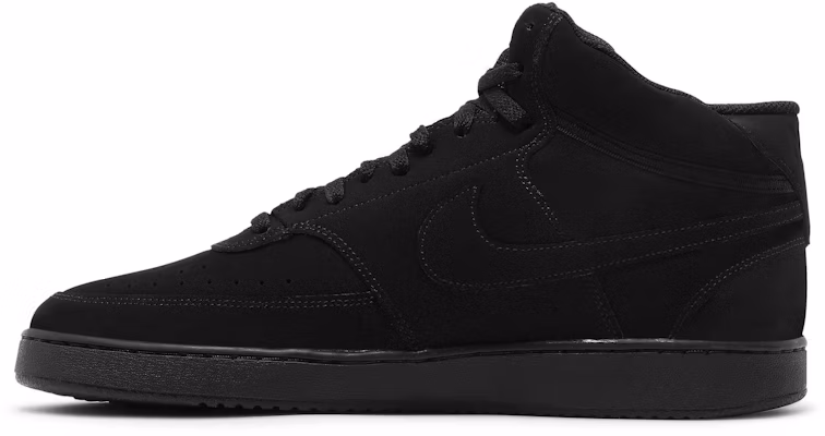 Nike Court Vision Mid 'Triple Black' CU6620-001 Lookbook Nike Court Vision Mid 'Triple Black' CU6620-001