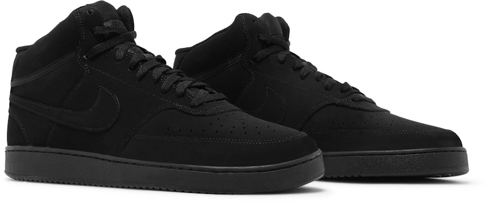 Nike Court Vision Mid 'Triple Black' CU6620-001 Cheap Nike Court Vision Mid 'Triple Black' CU6620-001