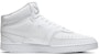 Nike Court Vision Mid 'Putih Triple' CD5466-100
